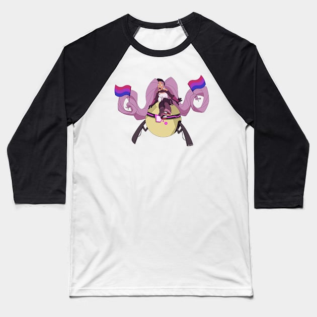 Entrapta Pride Baseball T-Shirt by Art-95